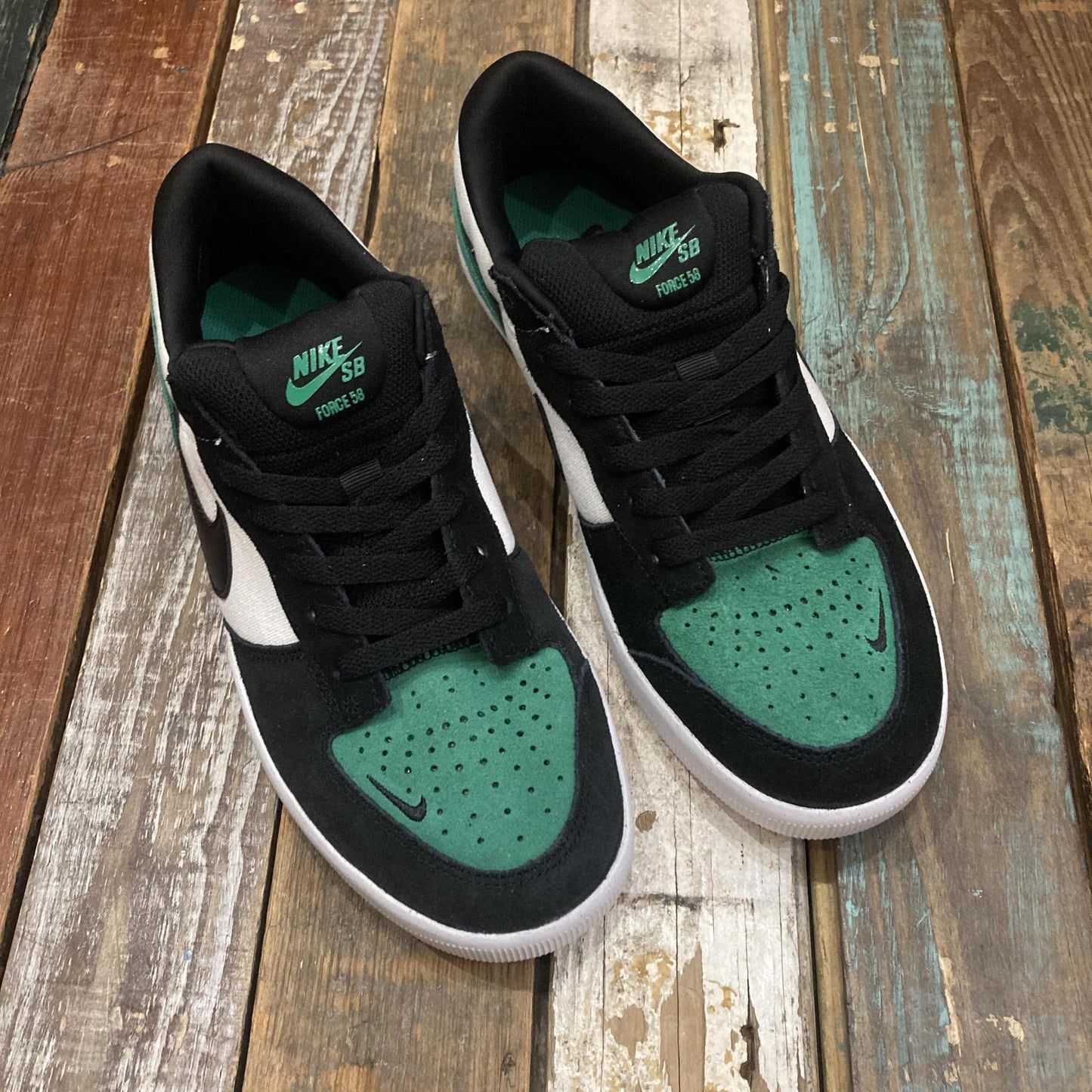 Nike SB FORCE 58 (White Stadium Green Black)