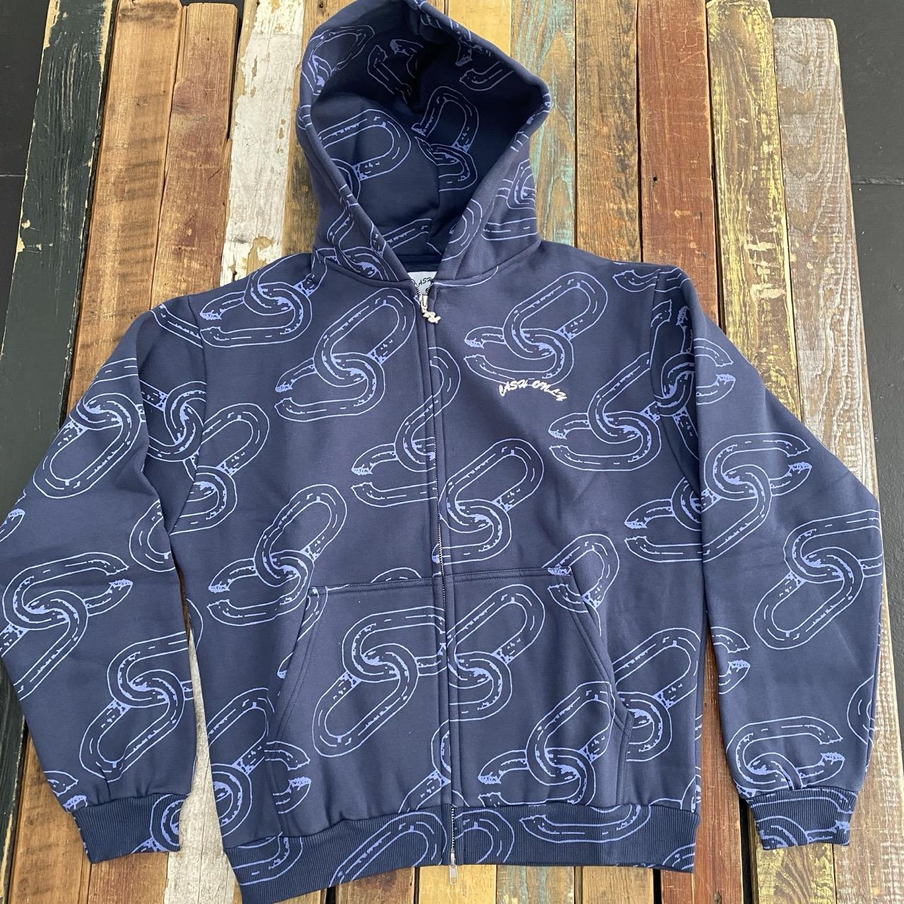 Cash Only Chain Zip-Thru Hood