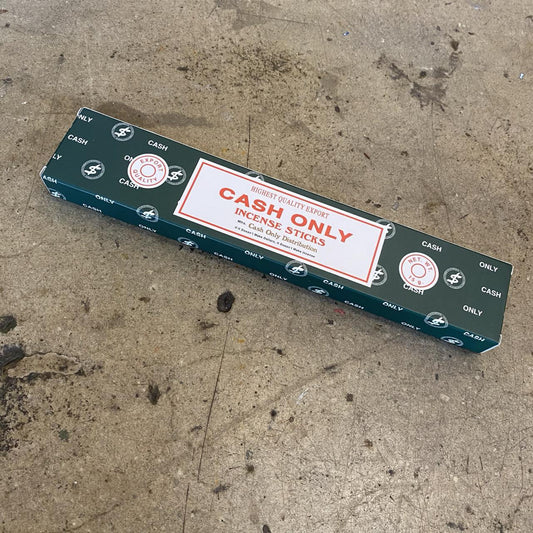 Cash Only Incense Sticks