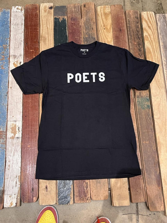 POETS OG FLOCK TEE (BLACK/WHITE)