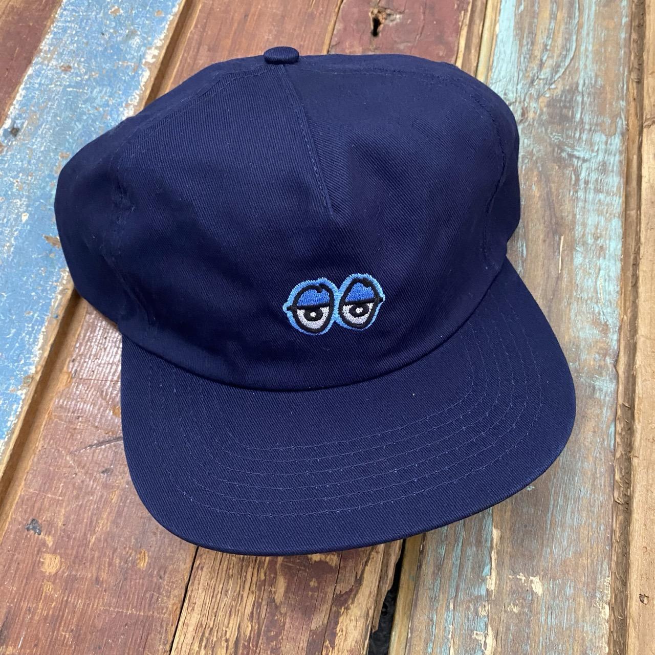 Krooked Eyes Snapback (Navy/Blue)