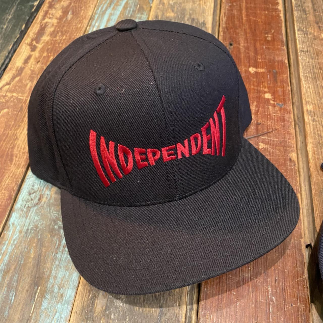 Independent Span Embroidered Snapback Structured Hat