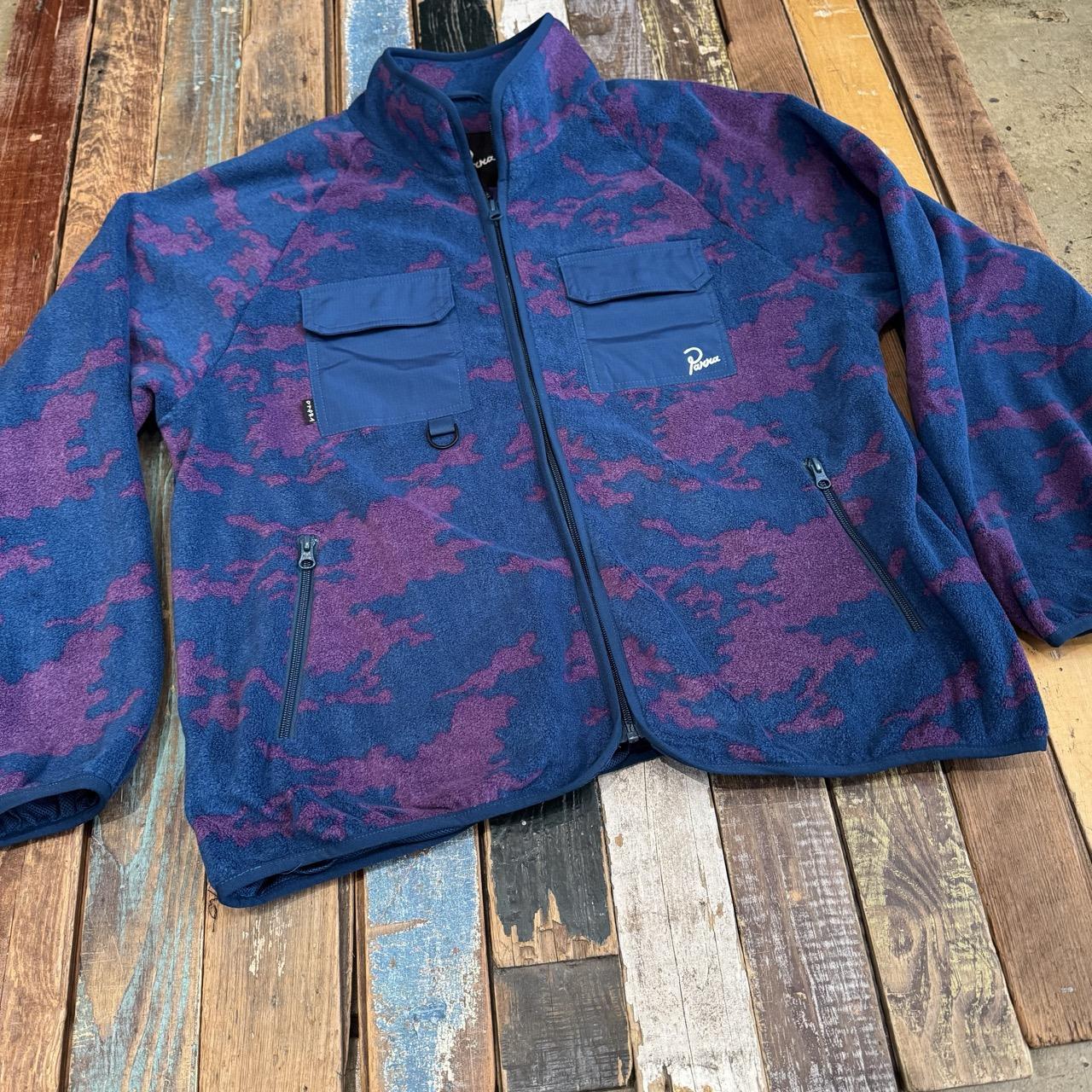 Parra Purple Darwin Camo Fleece