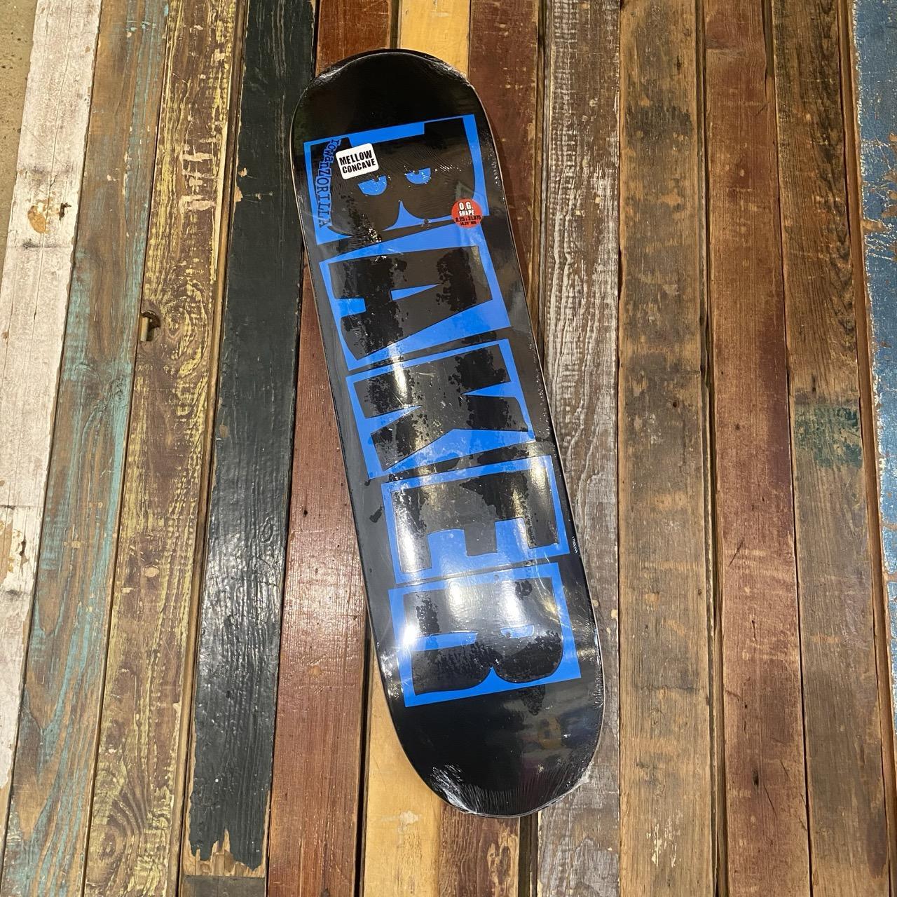 Baker Rowan Zorilla Brand Logo Danger Blue Deck 8.25"