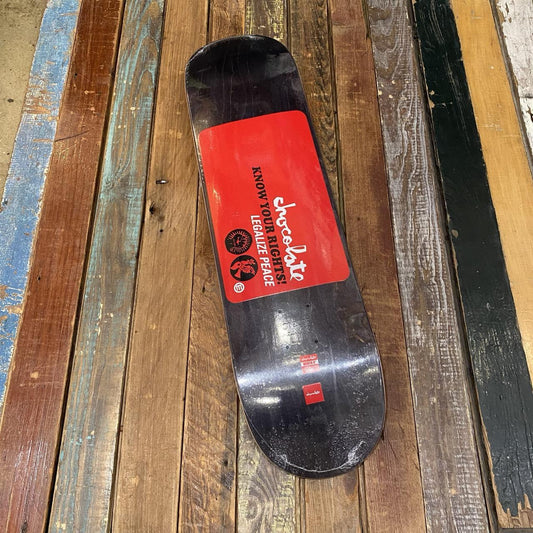 Chocolate Stevie Perez Know Your Rights 8" Deck