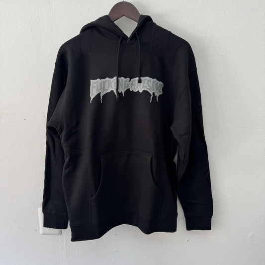 Fucking Awesome Reflective Drip Logo Hoodie
