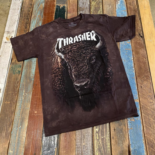 Thrasher Magazine Bison Tee (Brown)