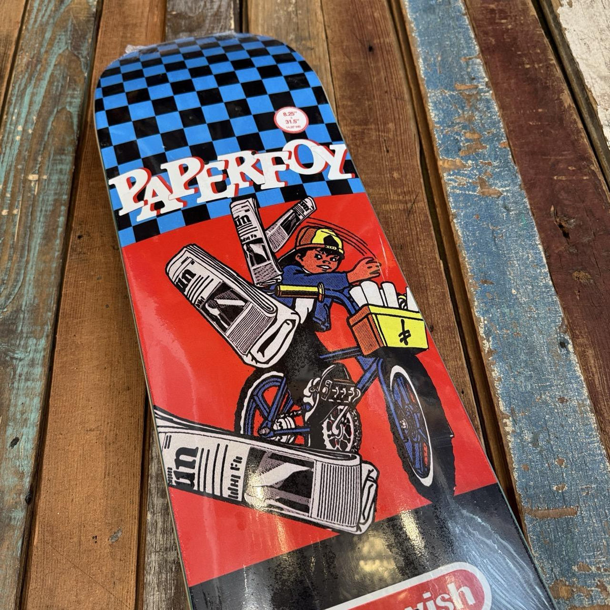 Deathwish Jamie Foy Paper Foy Deck 8.25"