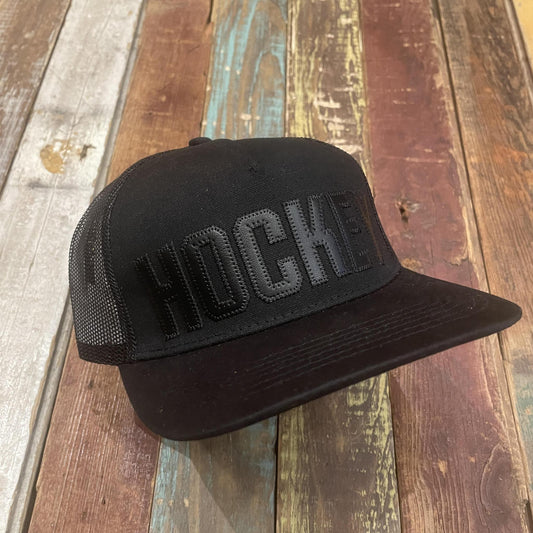 Hockey Truck Stop Hat Black - Black