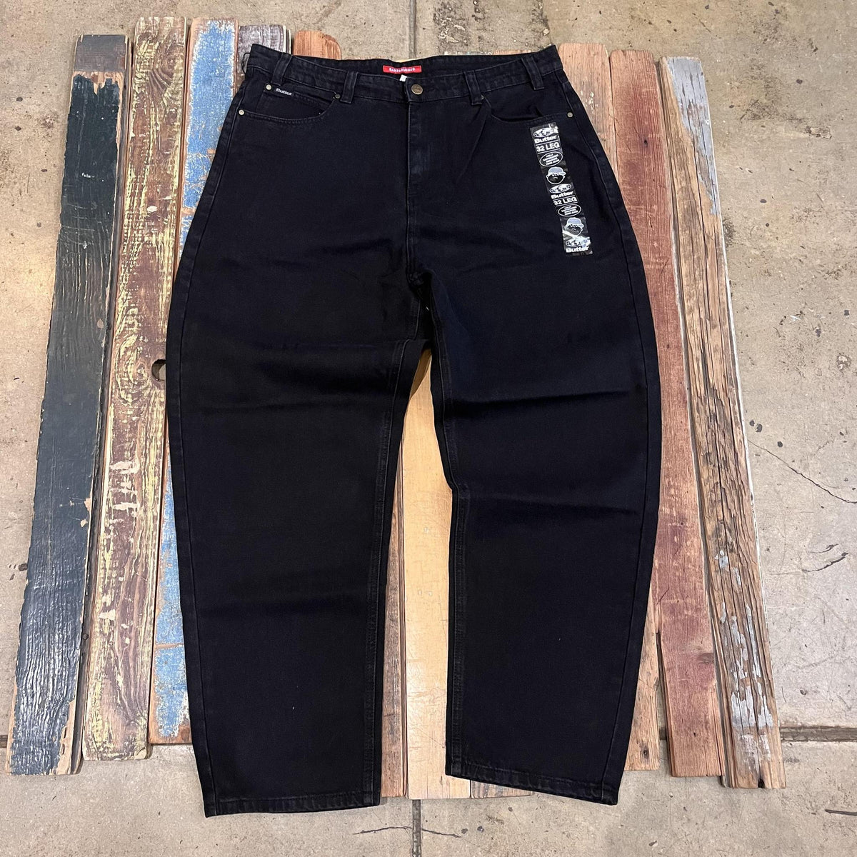 Santosuosso Denim Jeans (Flat Black)