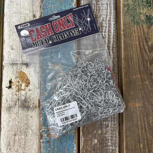 Cash Only Basketball Chain Net