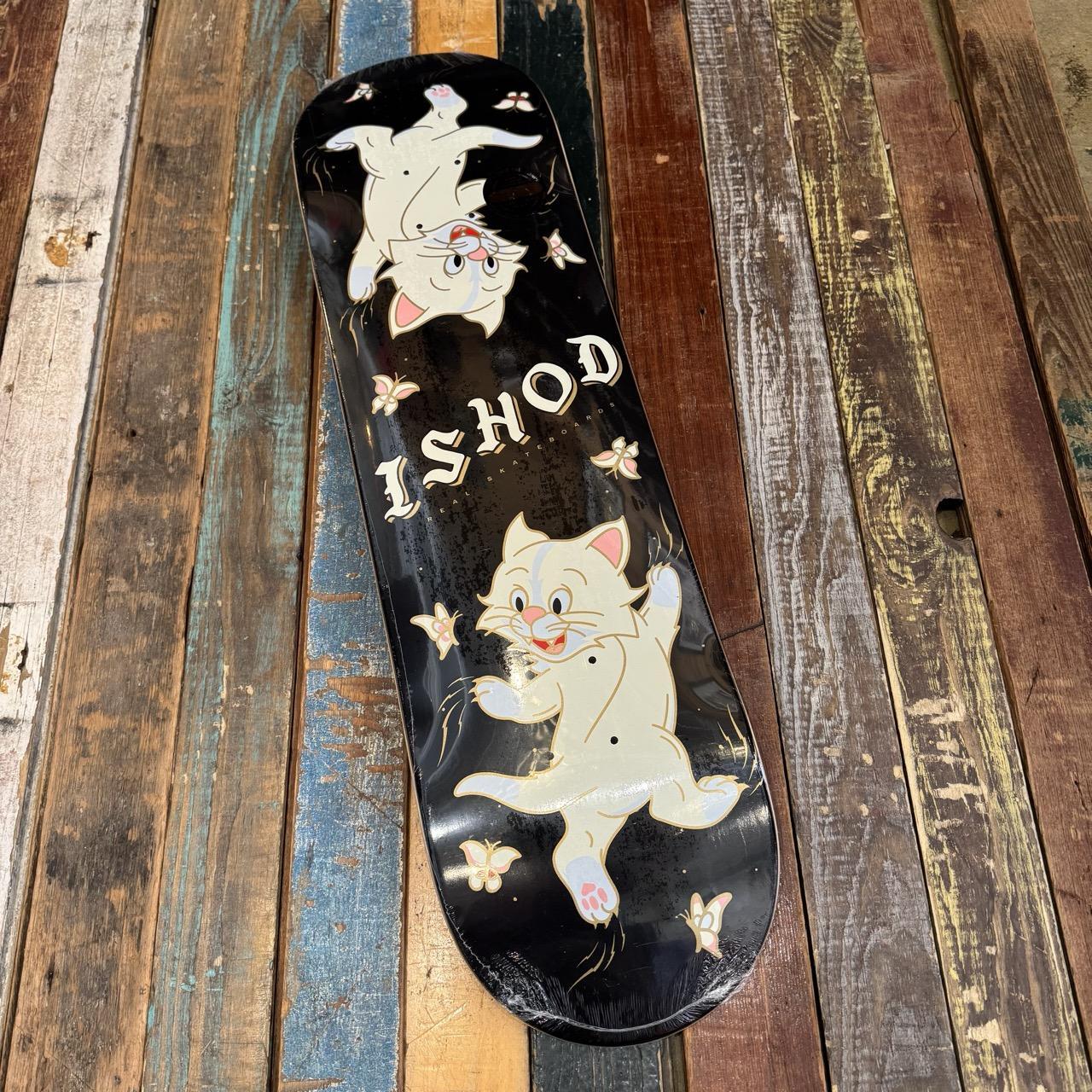 Real Skateboards ISHOD Kitty Scratch Deck