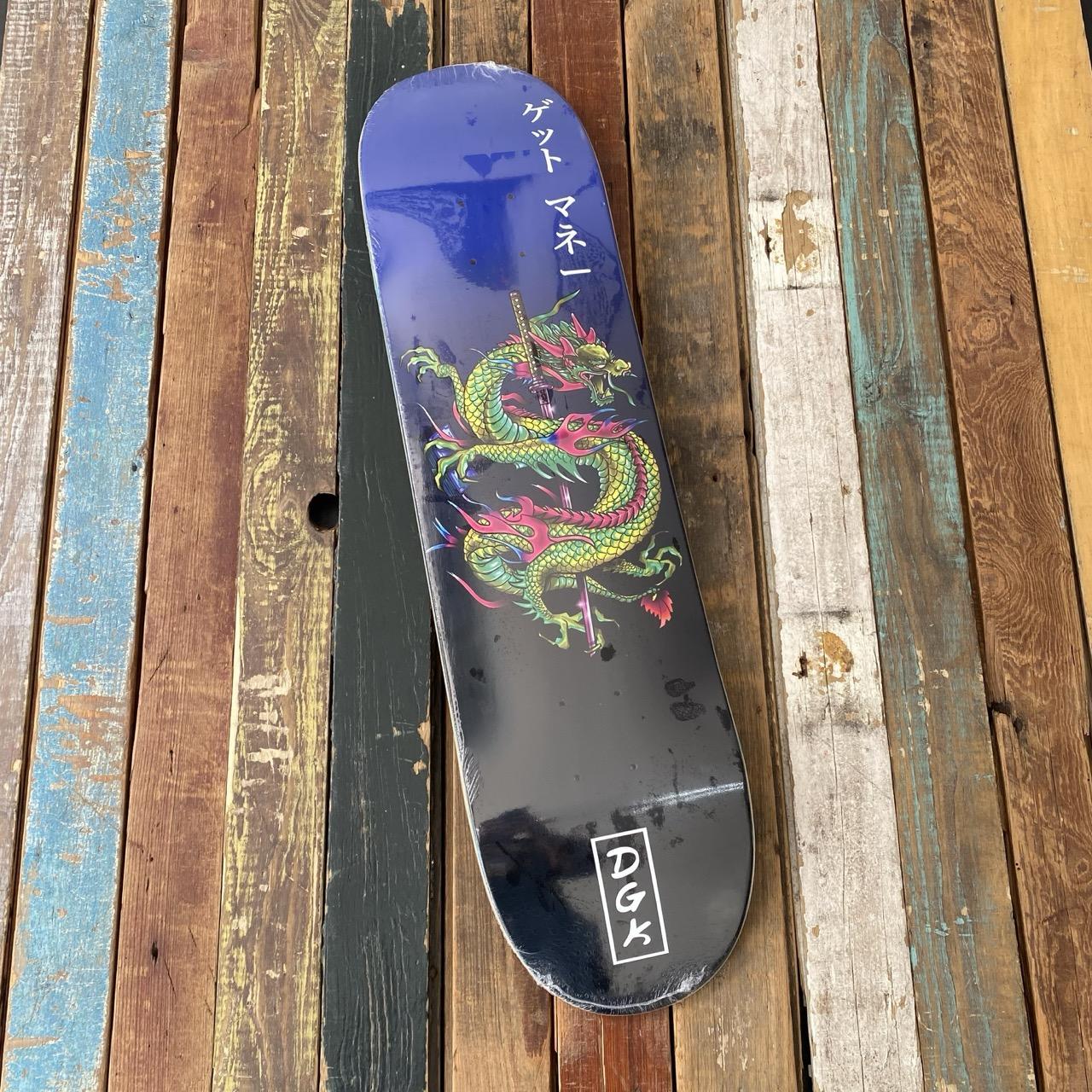 DGK Get Money 2 Deck Blue/Black - 8.06"