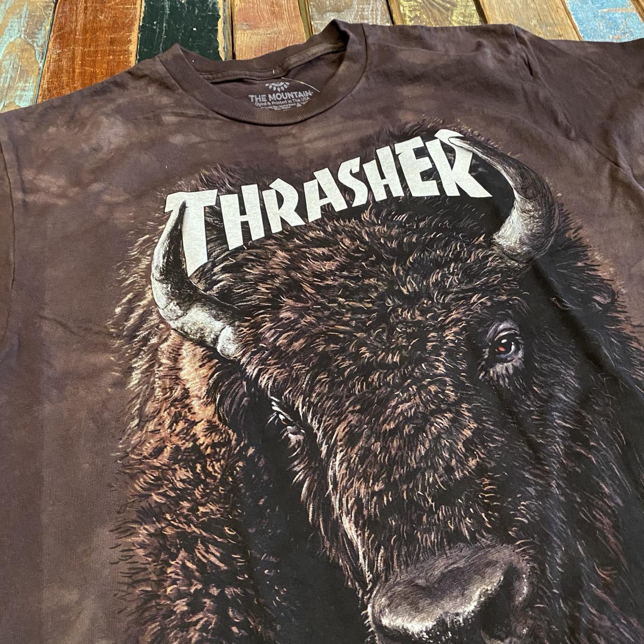 Thrasher Magazine Bison Tee (Brown)