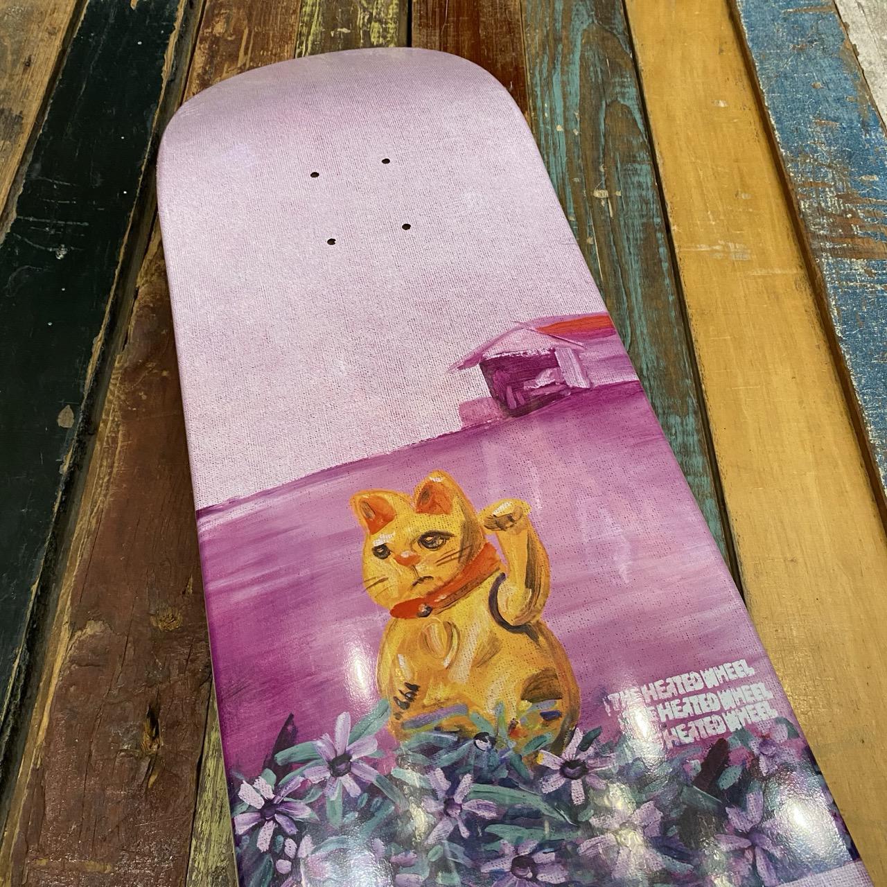 Heated Wheel Good Luck - Skateboard Deck - 8.75