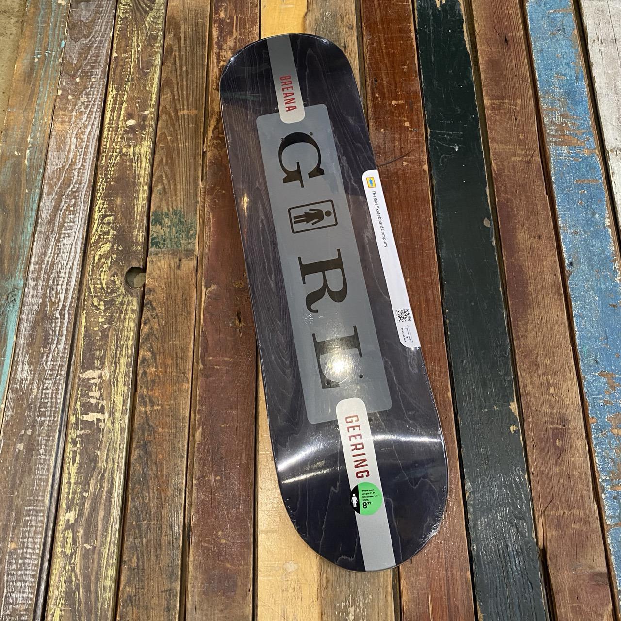 Girl Geering Serif Deck 8.0"
