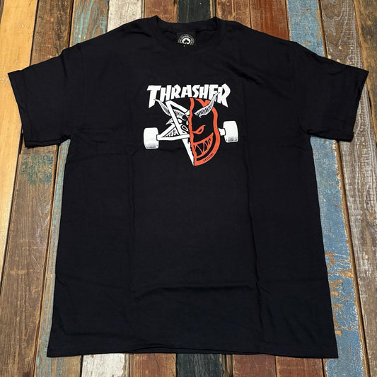 THRASHER X SPITFIRE - THRASH & BURN Tee