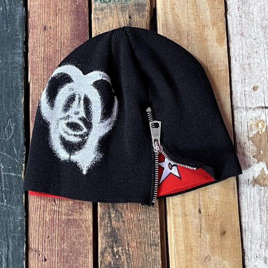 Carpet Company Biohazard Zip Beanie