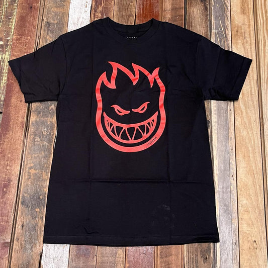 Spitfire Bighead Black/Red Tee