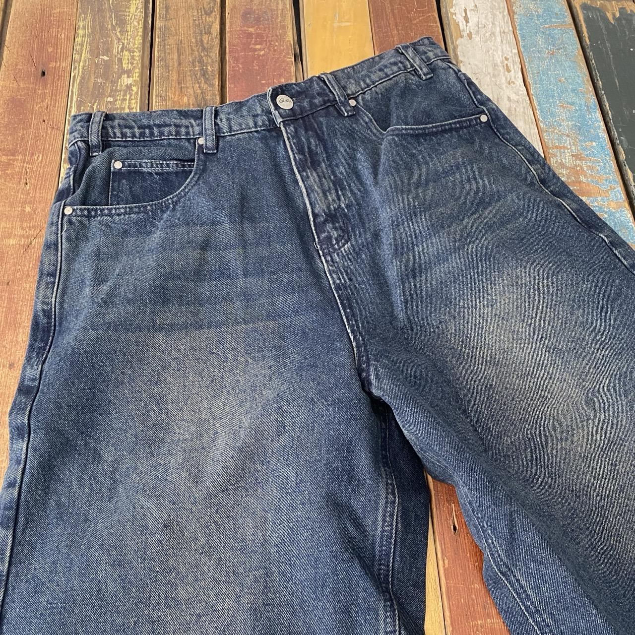 Butter Goods Distressed Big Denim Shorts