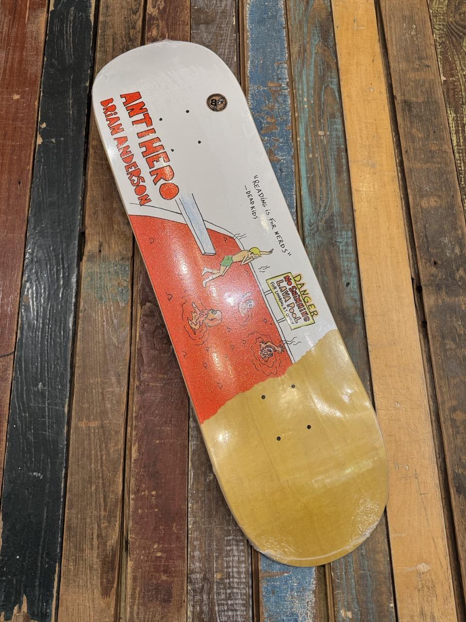 Anti-Hero Brian Anderson POROUS RD3 8.75" Deck