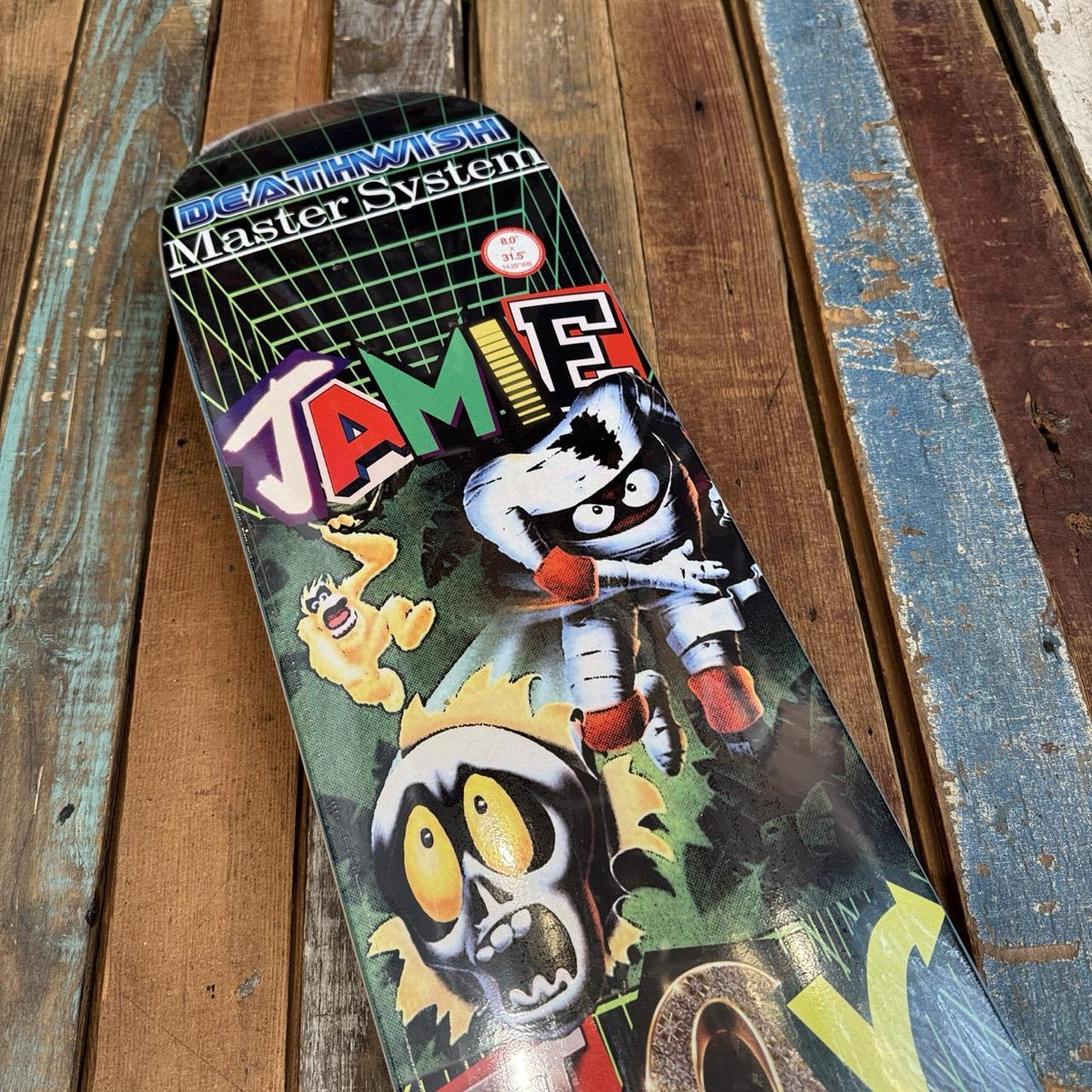 Deathwish Jamie Foy Decap Deck 8.0"