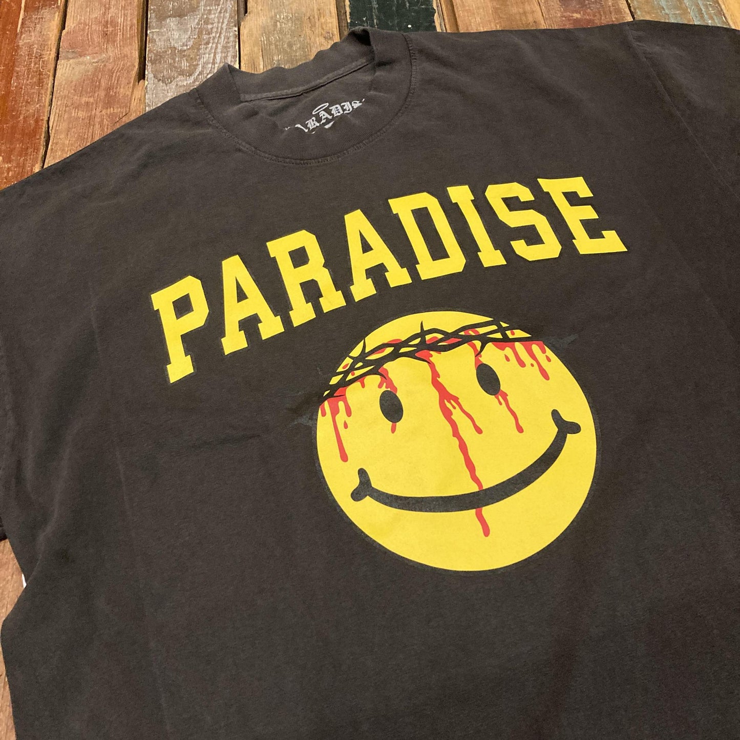 Paradise NYC Smiley Jesus Tee