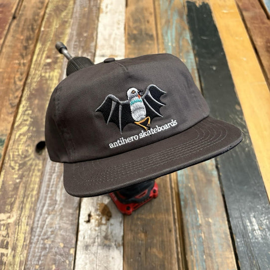 Anti-Hero Vampigeon Snapback Cap Charcoal