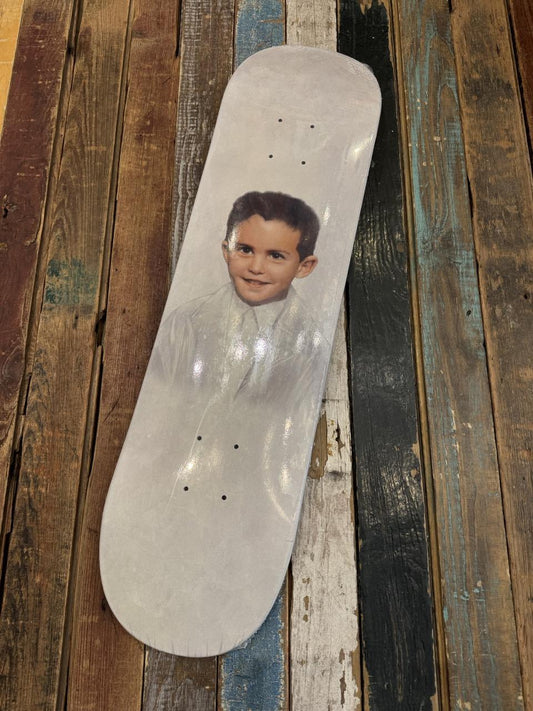 Dylan Rieder White Dipped 8.0" Deck