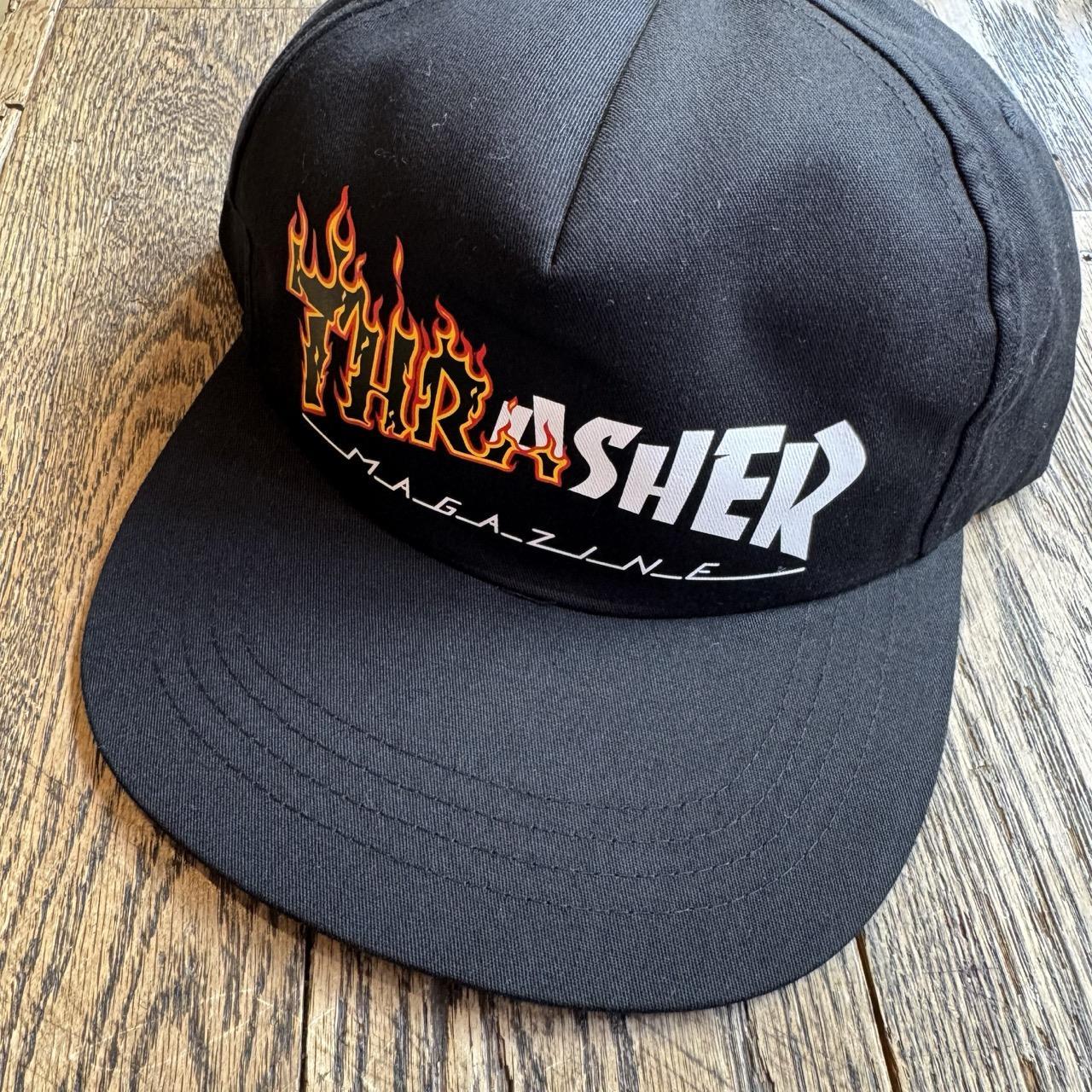 Thrasher Ignite Snapback - (Black)