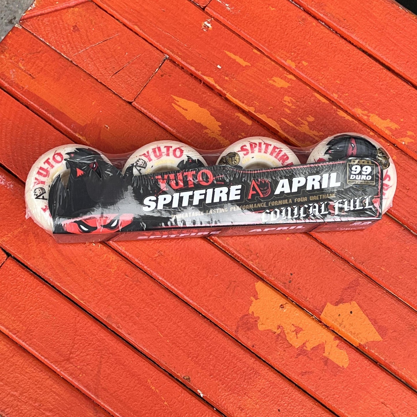 Spitfire Formula Four 99Duro X APRIL Yuto Horigome Wheels