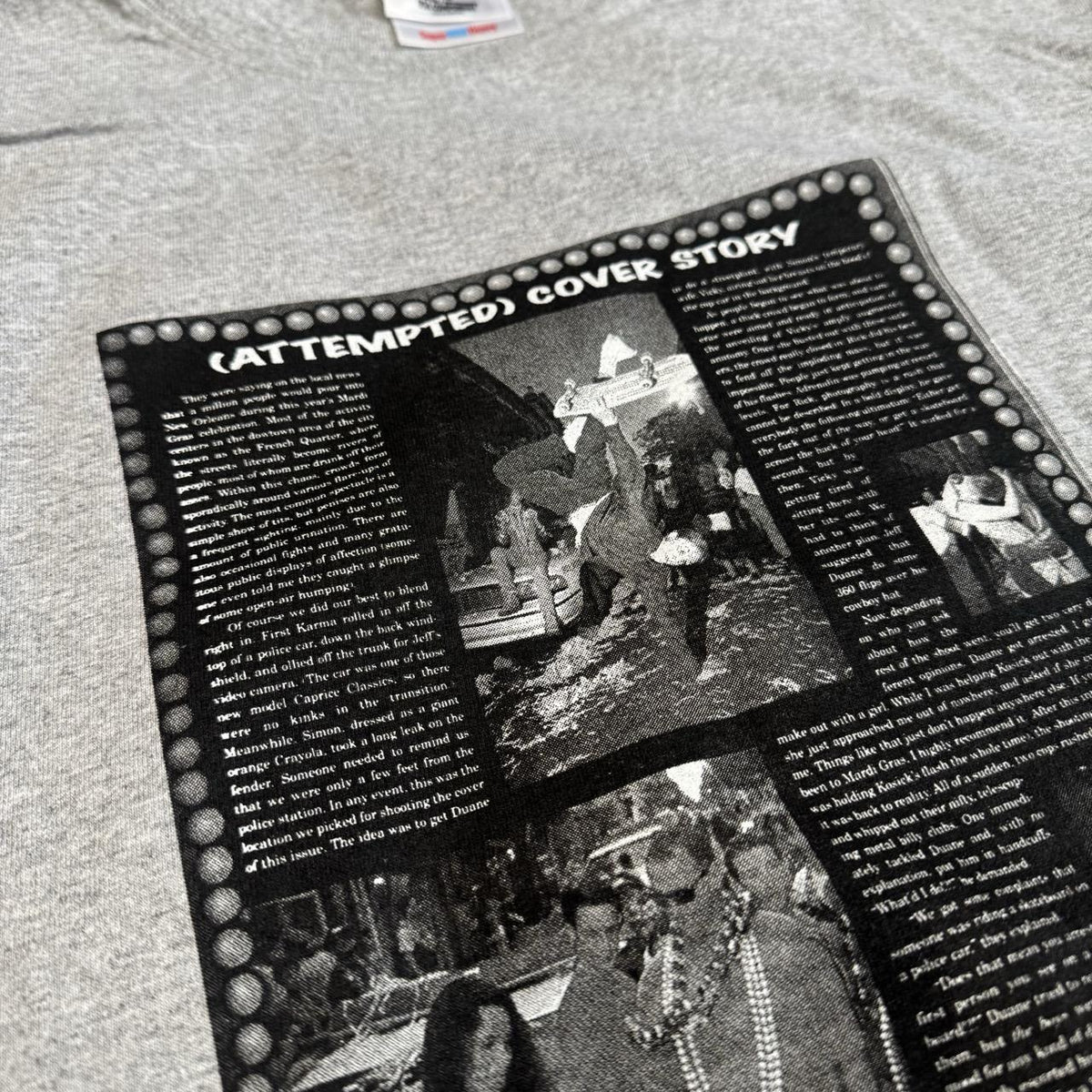 Cover Story Tee