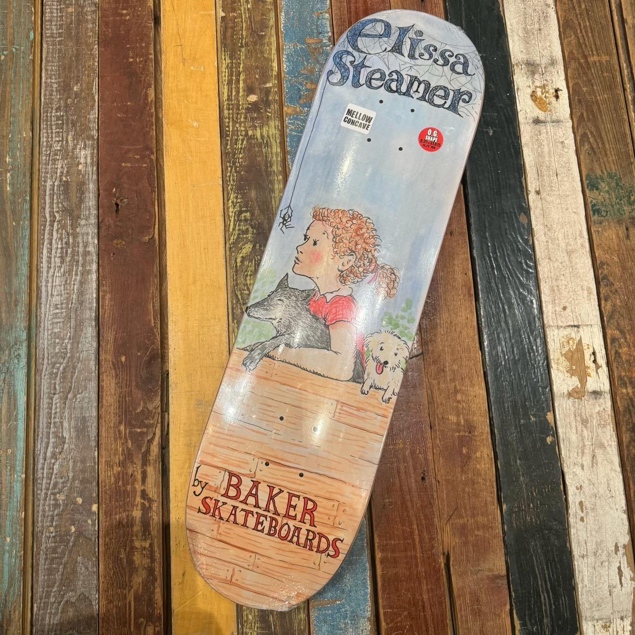 Baker Elissa Steamer "Elissa's Web" Deck 8.25"