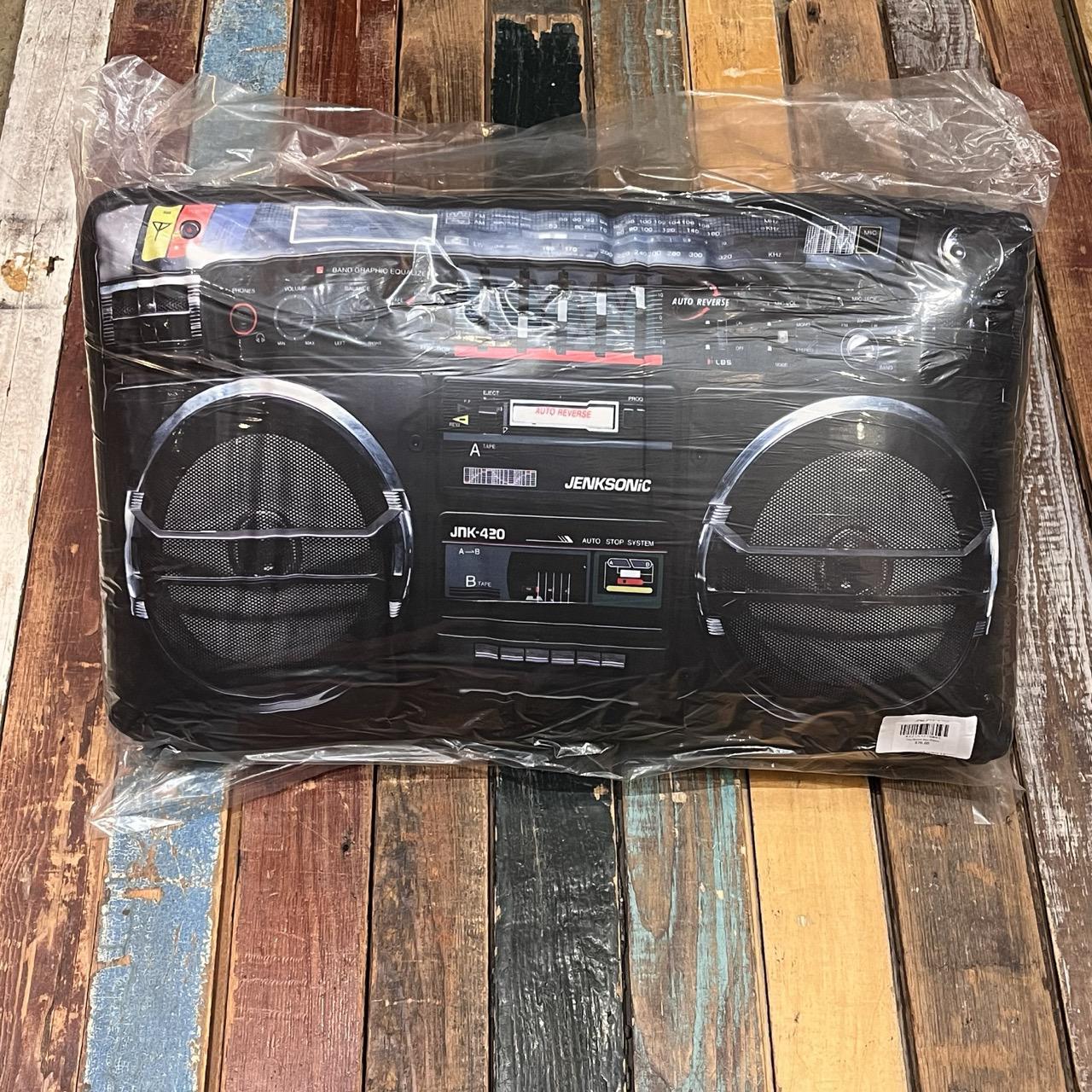 The Boom Box Pillow