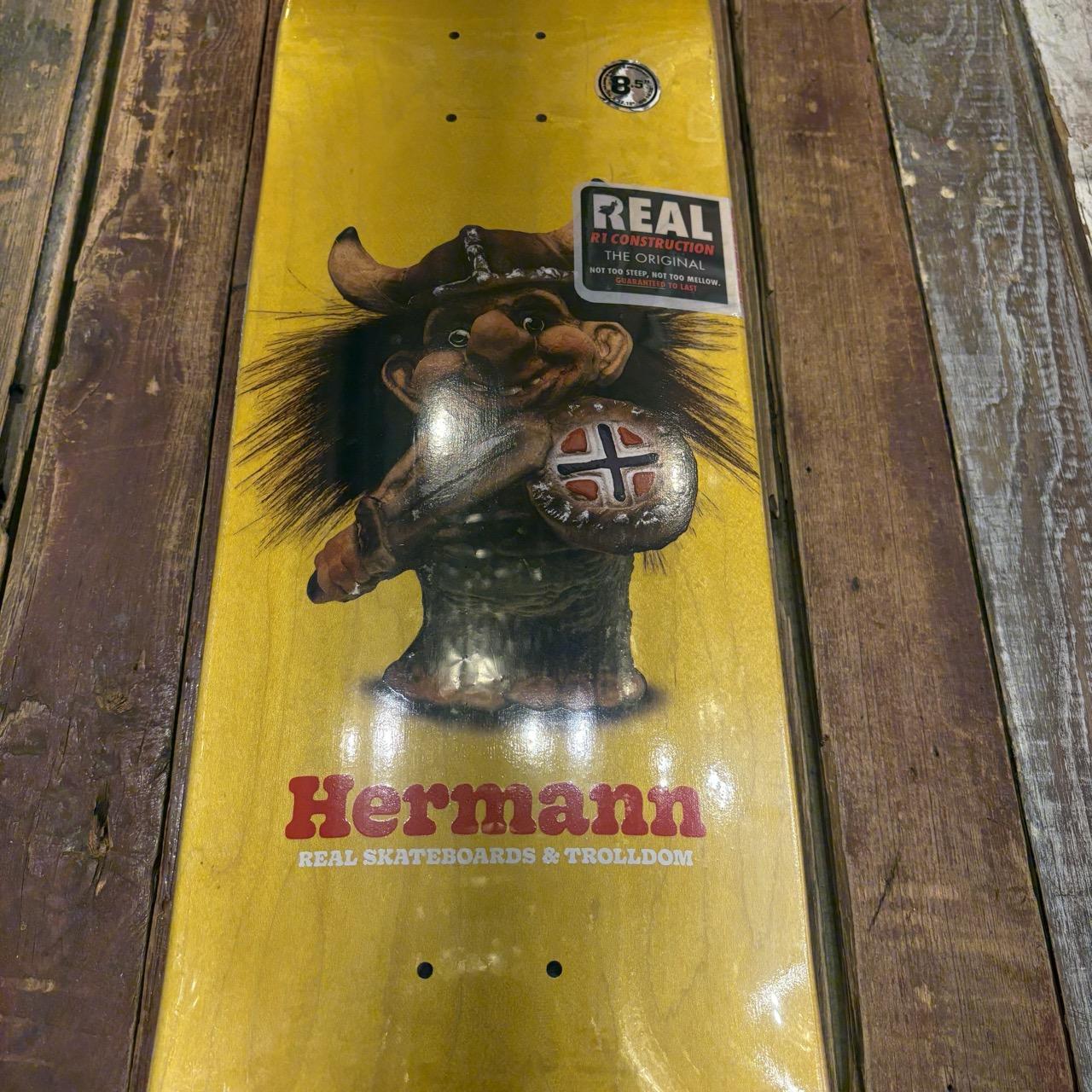 Real Skateboards HERMANN TROLLDOM 8.5" Deck