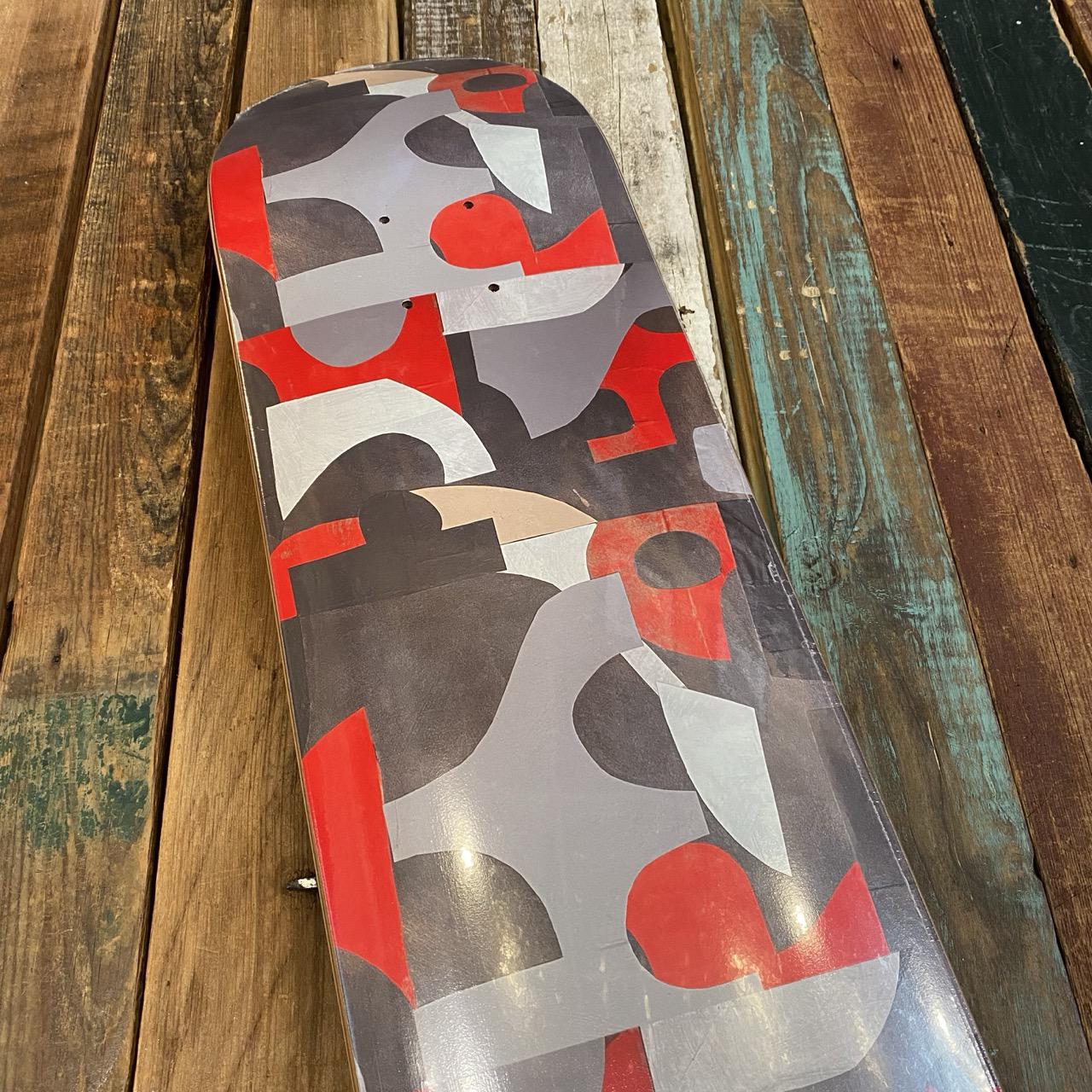 Hopps DEL NEGRO ABSTRACTION Deck 8.0"