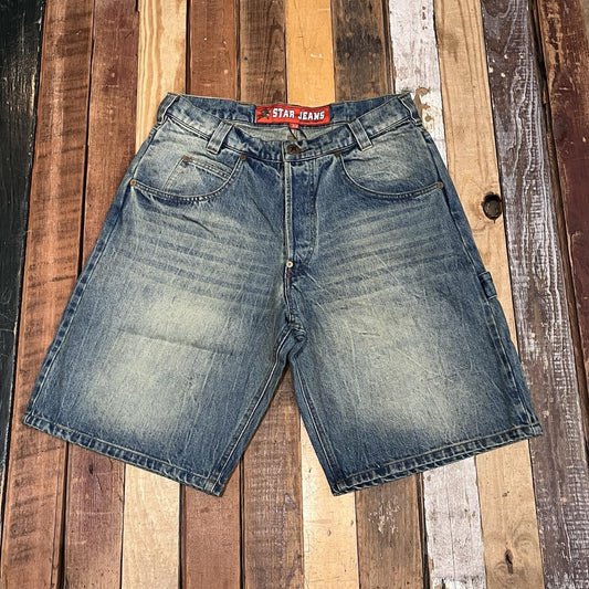 Carpet Company FADED C-STAR DENIM SHORTS