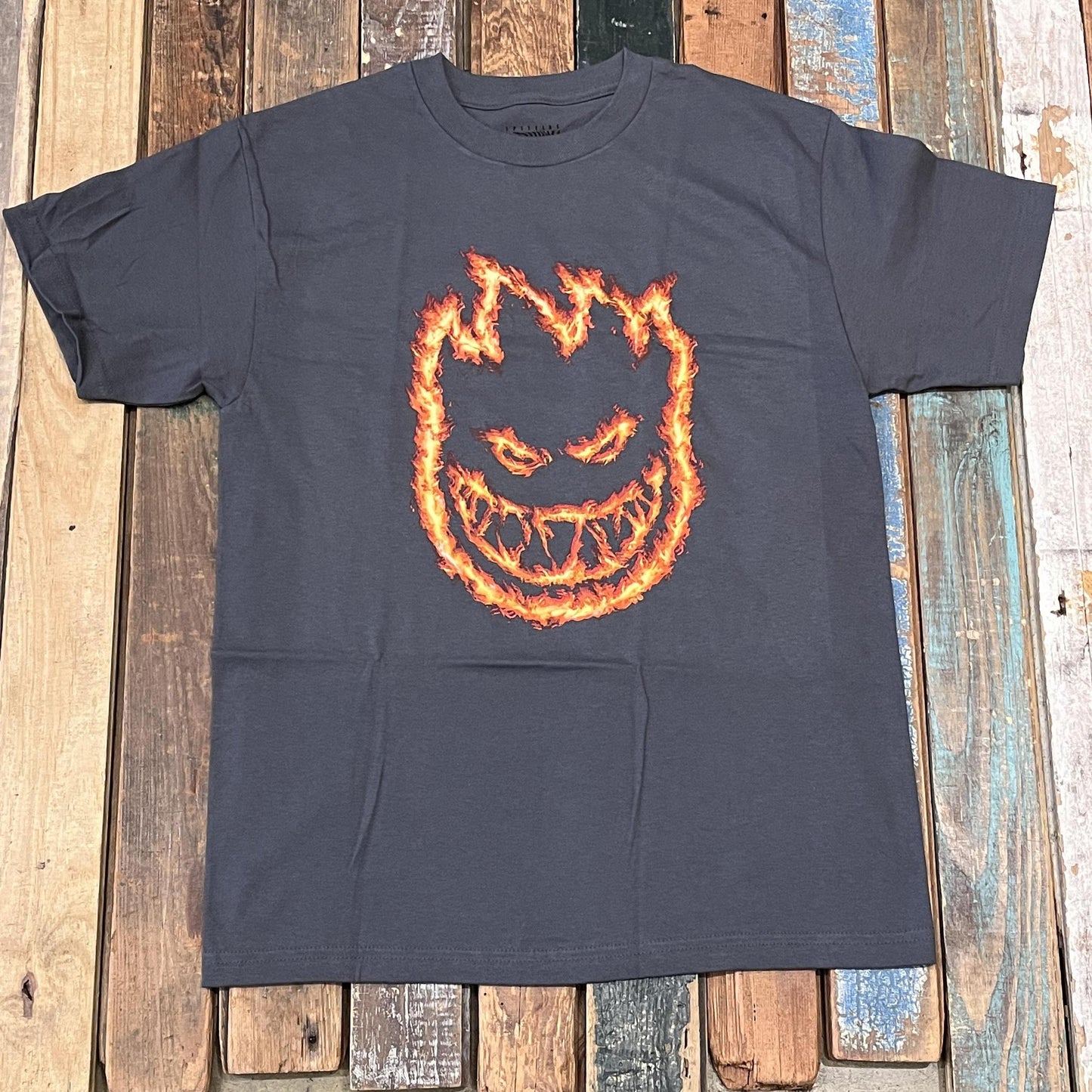 Spitfire CHARRED REMAINS Charcoal T-Shirt