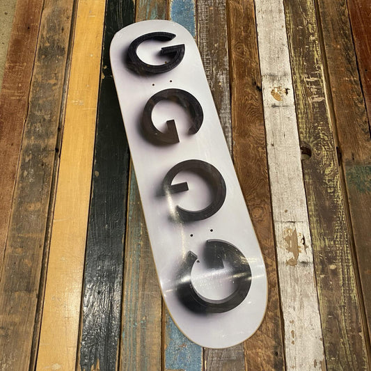 Gulf Skateboards 3D Logo Deck