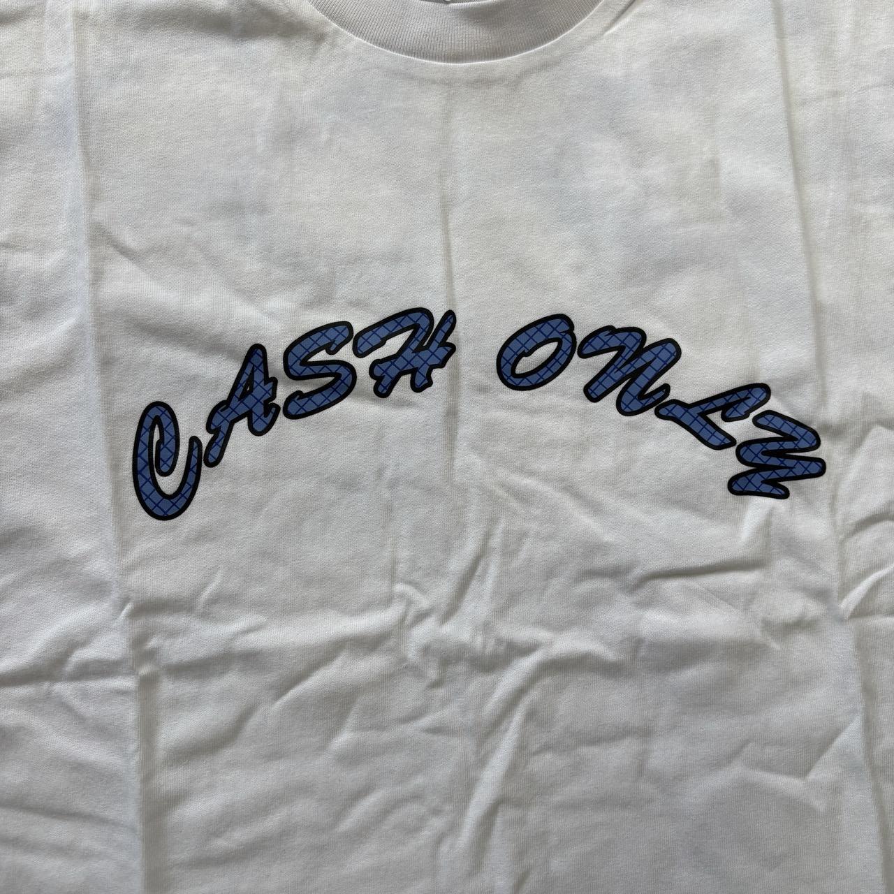 Cash Only Grid Logo Tee