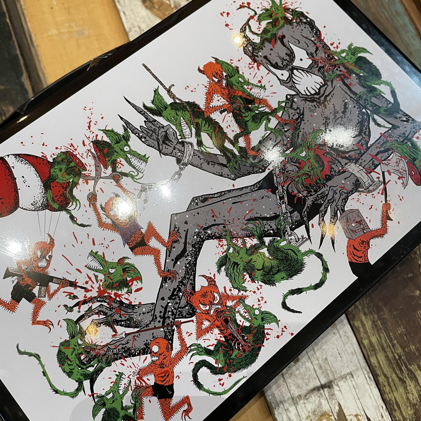 Baker X Neckface Toxic Rats Tin Lunch Box