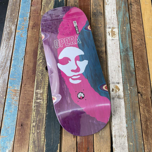 Opera Skateboards Triple Torn Big Mask Ex7 Deck - 12"