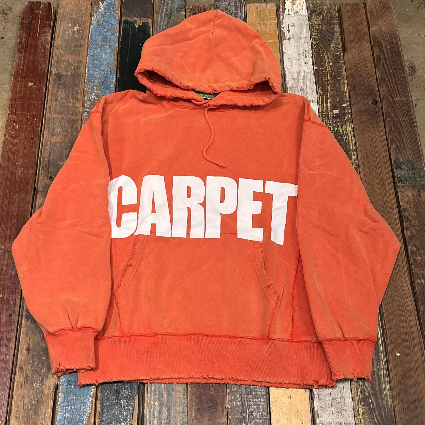 Carpet Company BATTERED HOODIE FADED