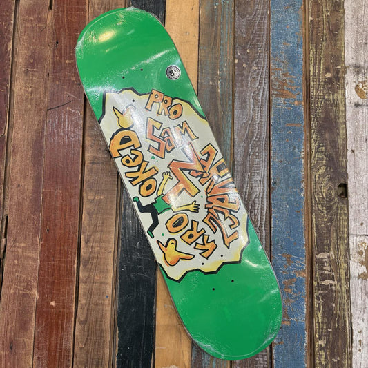 Krooked Sam Navarez (Green) 8.5" Deck