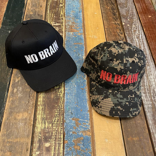 Fucking Awesome No Brain 6 Panel Snapback