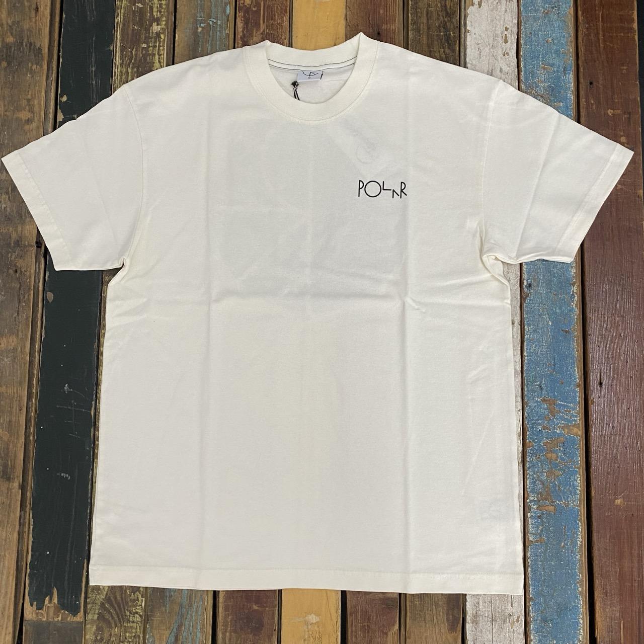 Polar Contrast Tee | Fill Logo (Ivory/Black)
