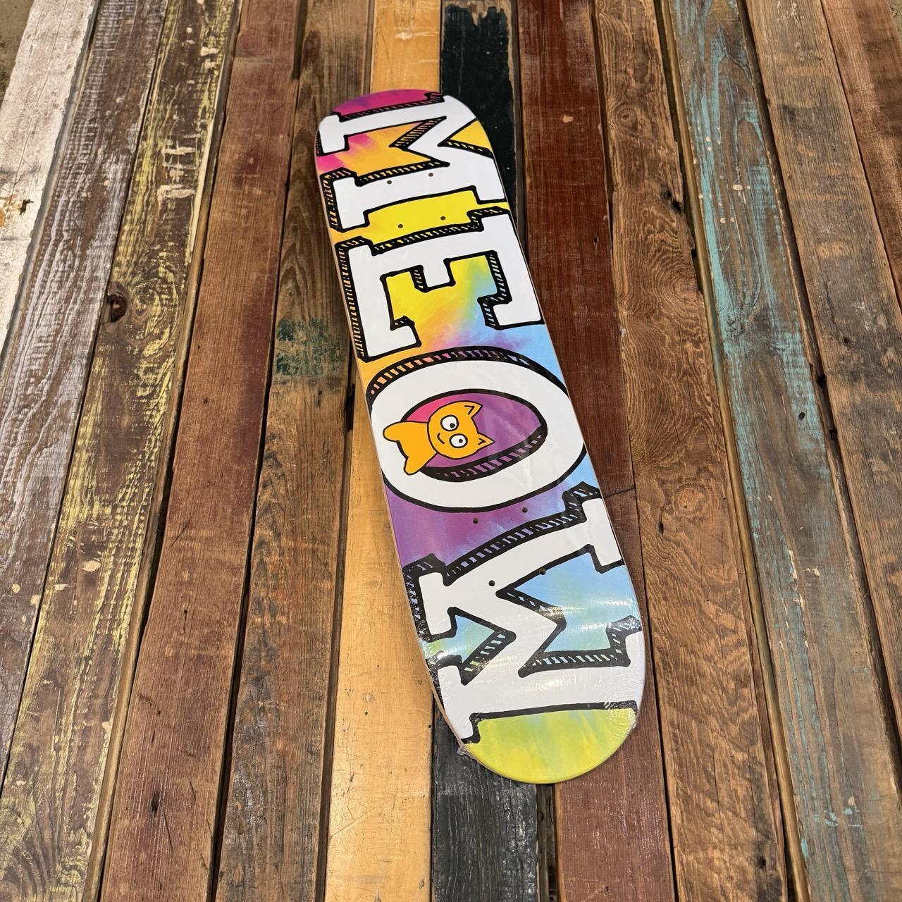 Meow Skateboards Logo Deck Tie Dye - 7.00"