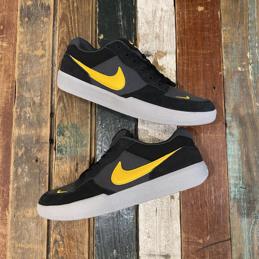 Nike SB Force 58 Black Anthracite University Gold