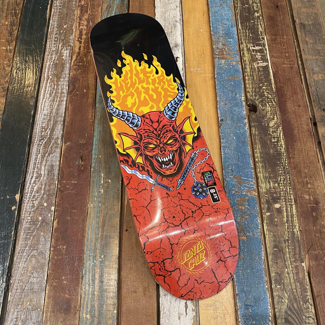 Stranger Things Hellfire Club 8.25in x 31.8in Santa Cruz Deck