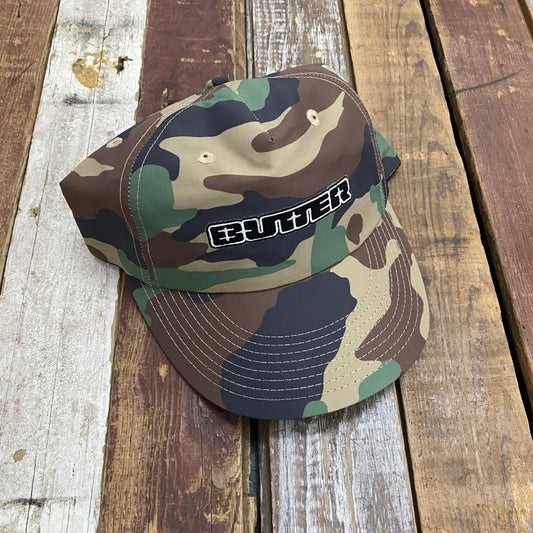 ButterGoods Glint Snapback Cap (Camo)